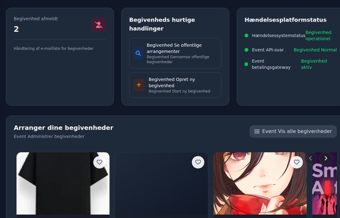 Bilbaro flow screenshot: Overblik Detaljer