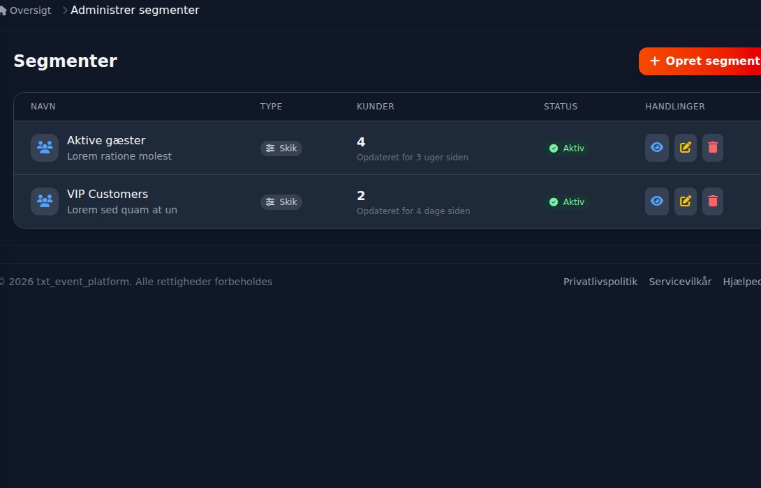 Bilbaro flow screenshot: Segmenter Top