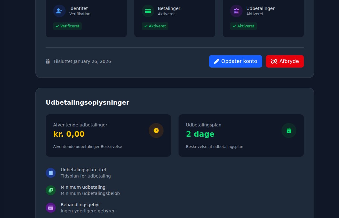 Bilbaro flow screenshot: Stripe Connect Bund